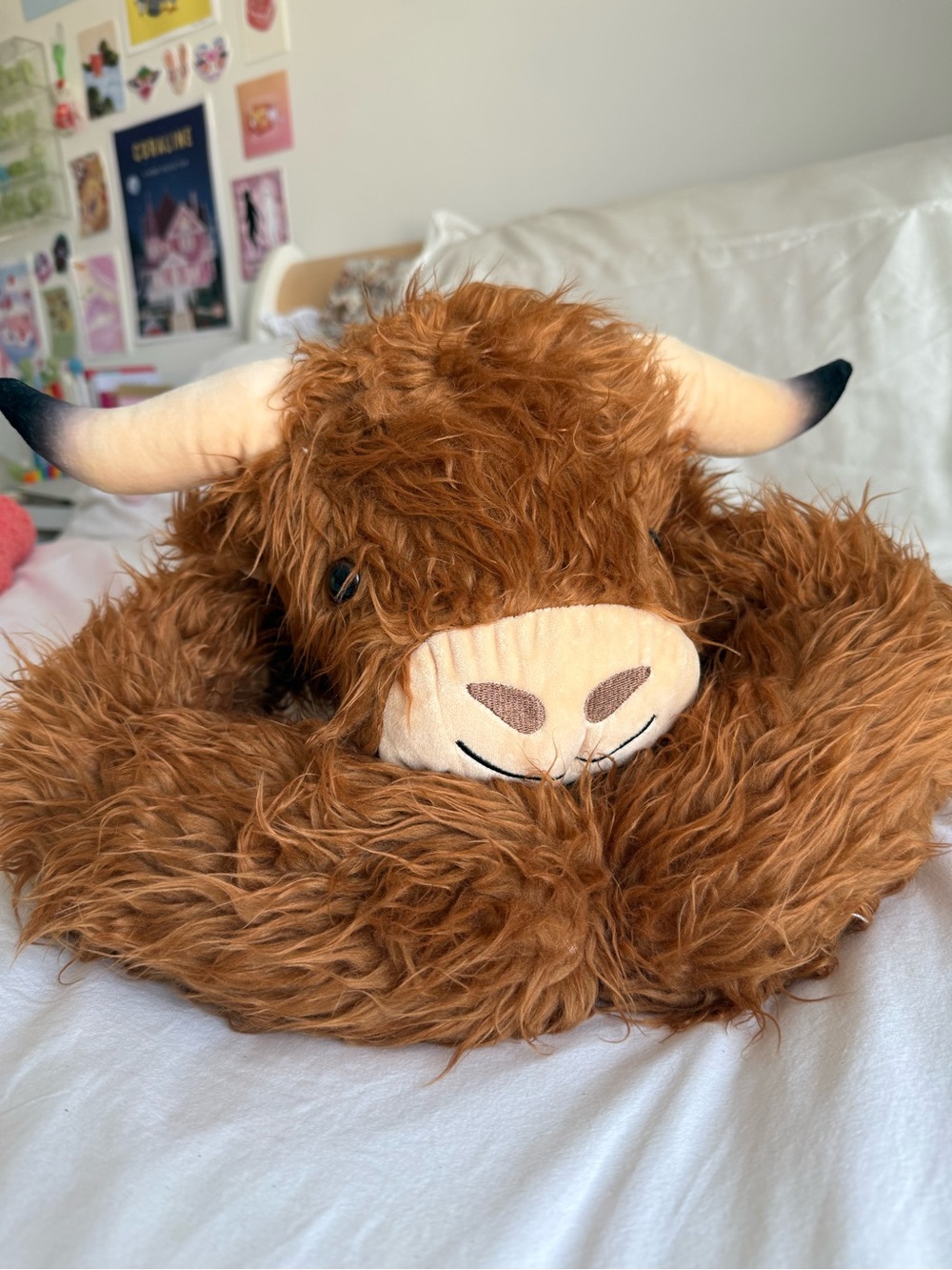 Weighted Plush Highland Cow Stuffed Animal